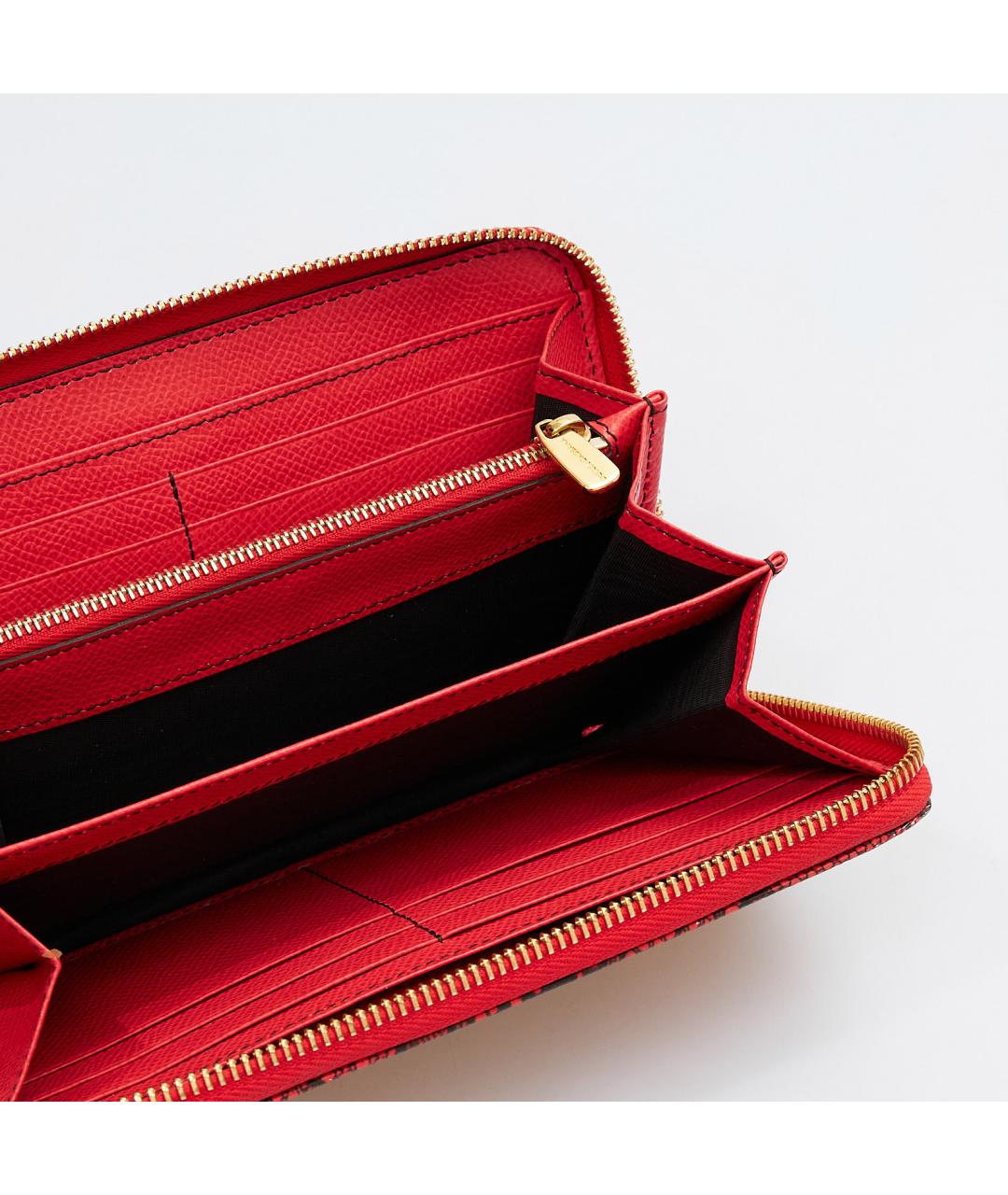 DOLCE&GABBANA Красный кошелек из искусственной кожи, фото 4