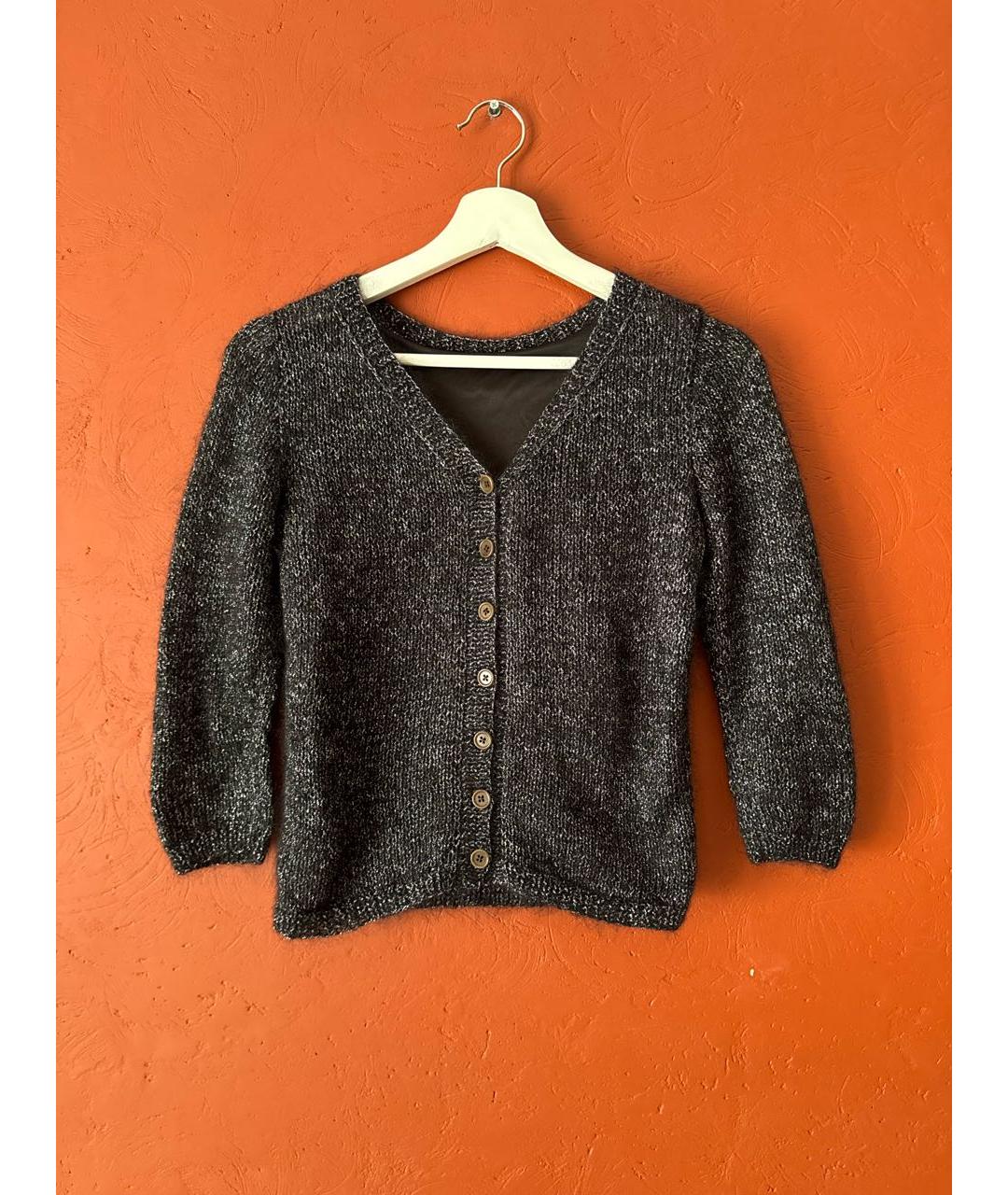 ULYANA SERGEENKO Серый шерстяной джемпер / свитер, фото 5