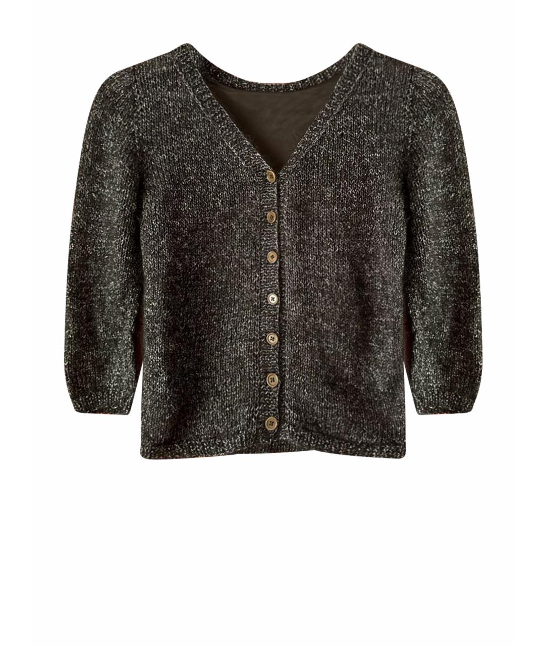 ULYANA SERGEENKO Серый шерстяной джемпер / свитер, фото 1