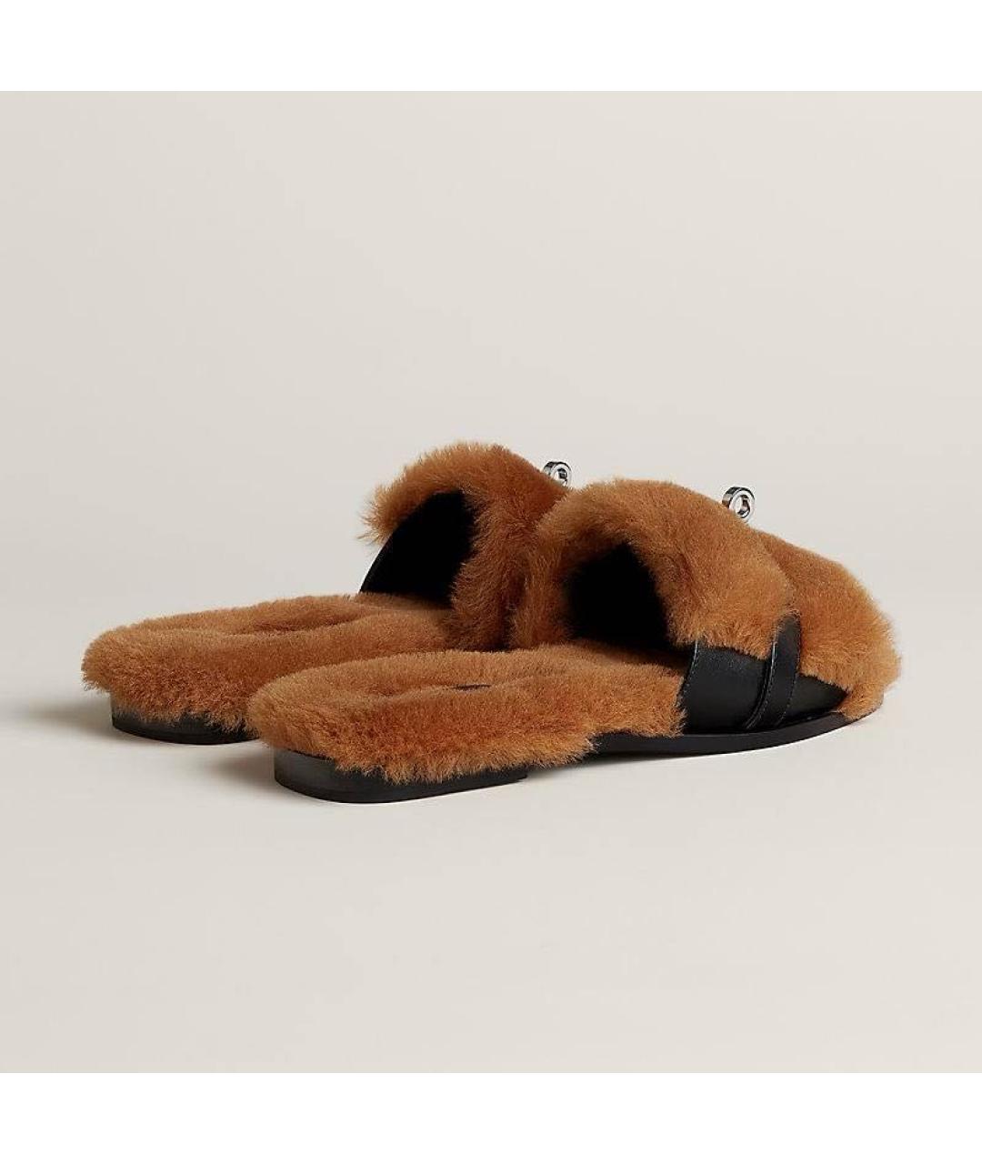 HERMES Шлепанцы, фото 5