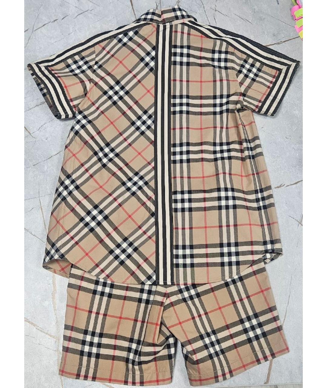 BURBERRY Хлопковый комплект, фото 2