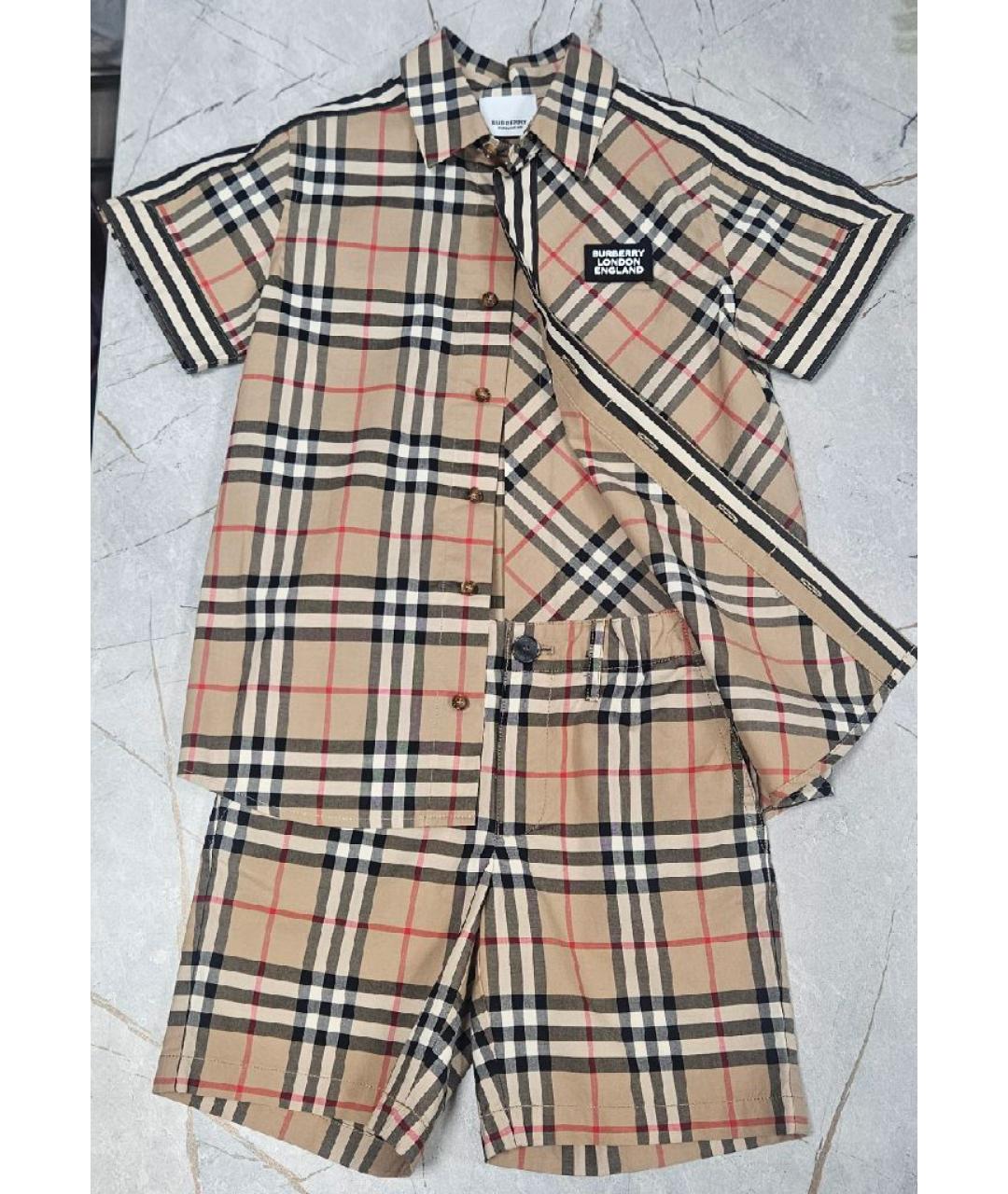 BURBERRY Хлопковый комплект, фото 4