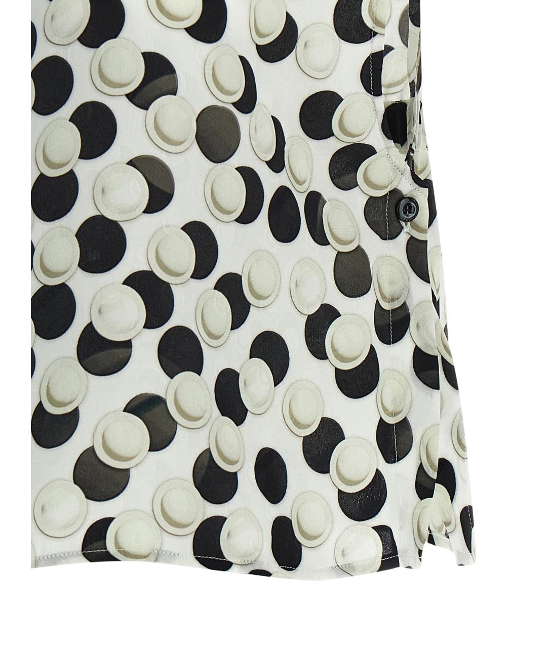 FENDI Мульти шелковая блузы, фото 4