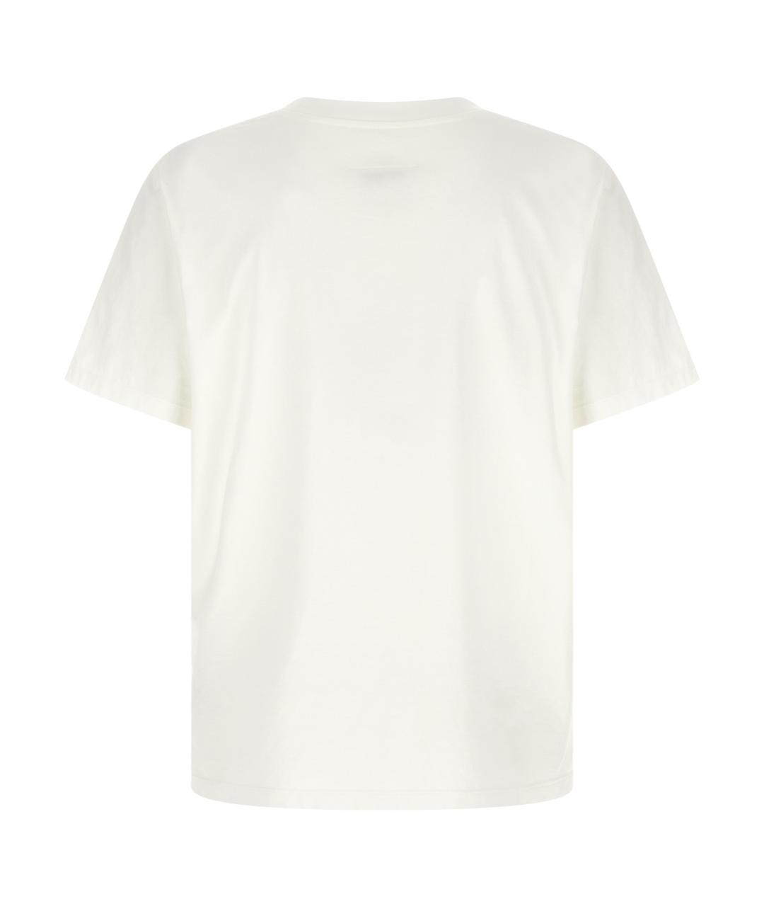 MM6 MAISON MARGIELA Белая хлопковая футболка, фото 2