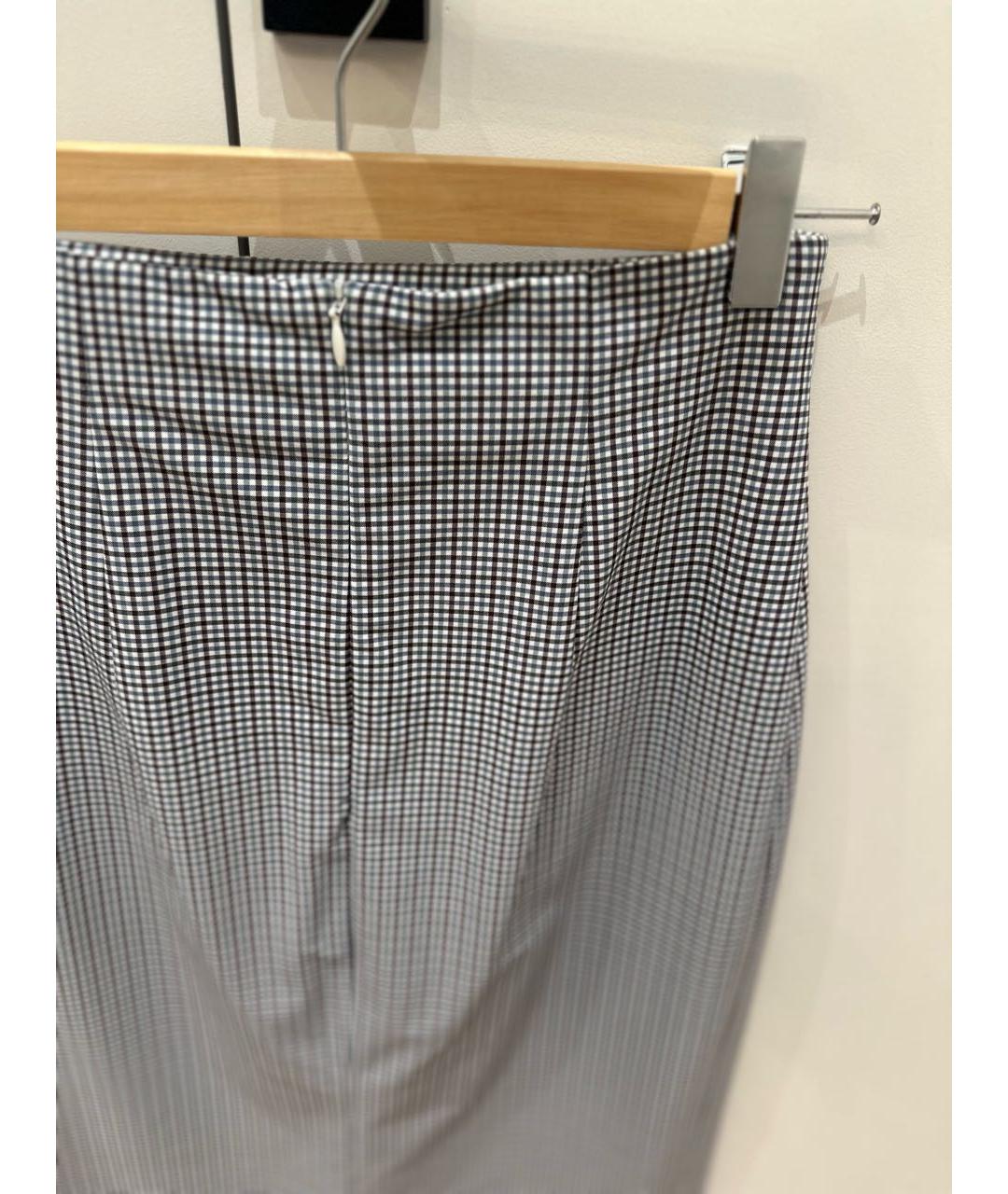 HUGO BOSS Мульти полиамидовая юбка миди, фото 8