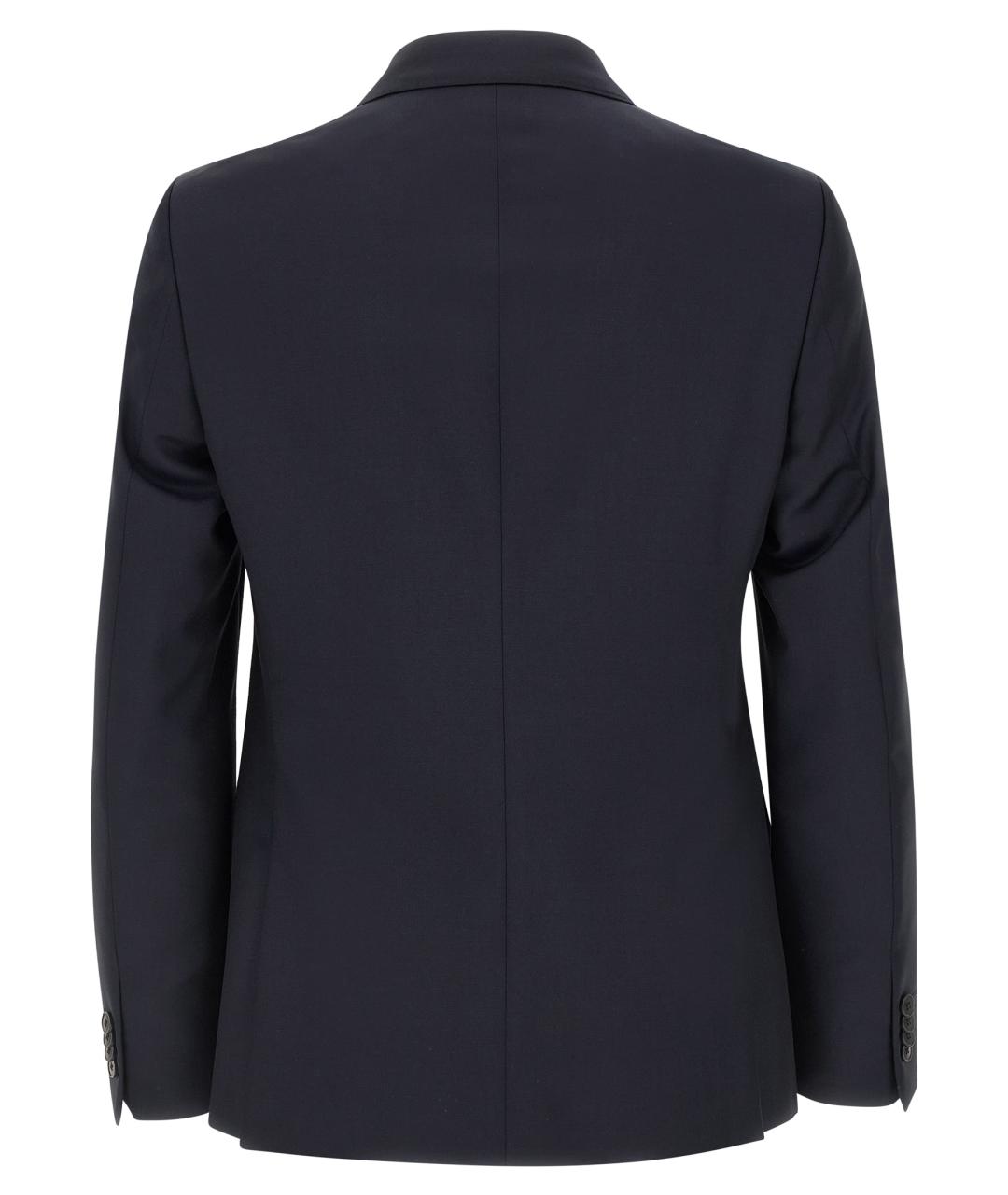 ZEGNA Темно-синий классический костюм, фото 2