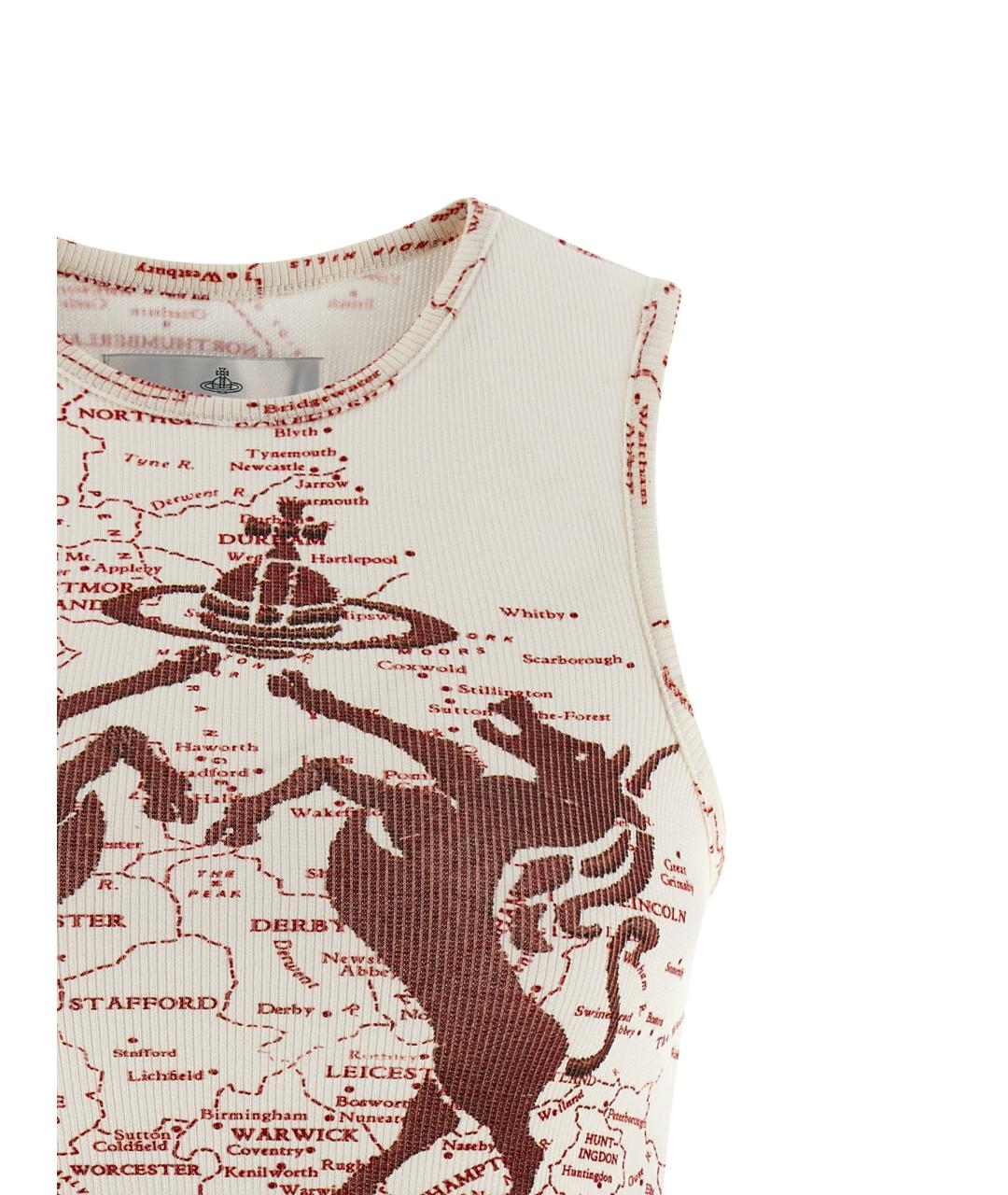 VIVIENNE WESTWOOD Мульти хлопковая майка, фото 3