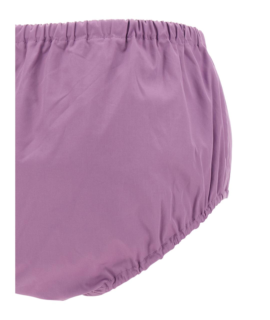 PRADA Фиолетовые хлопковые шорты, фото 4