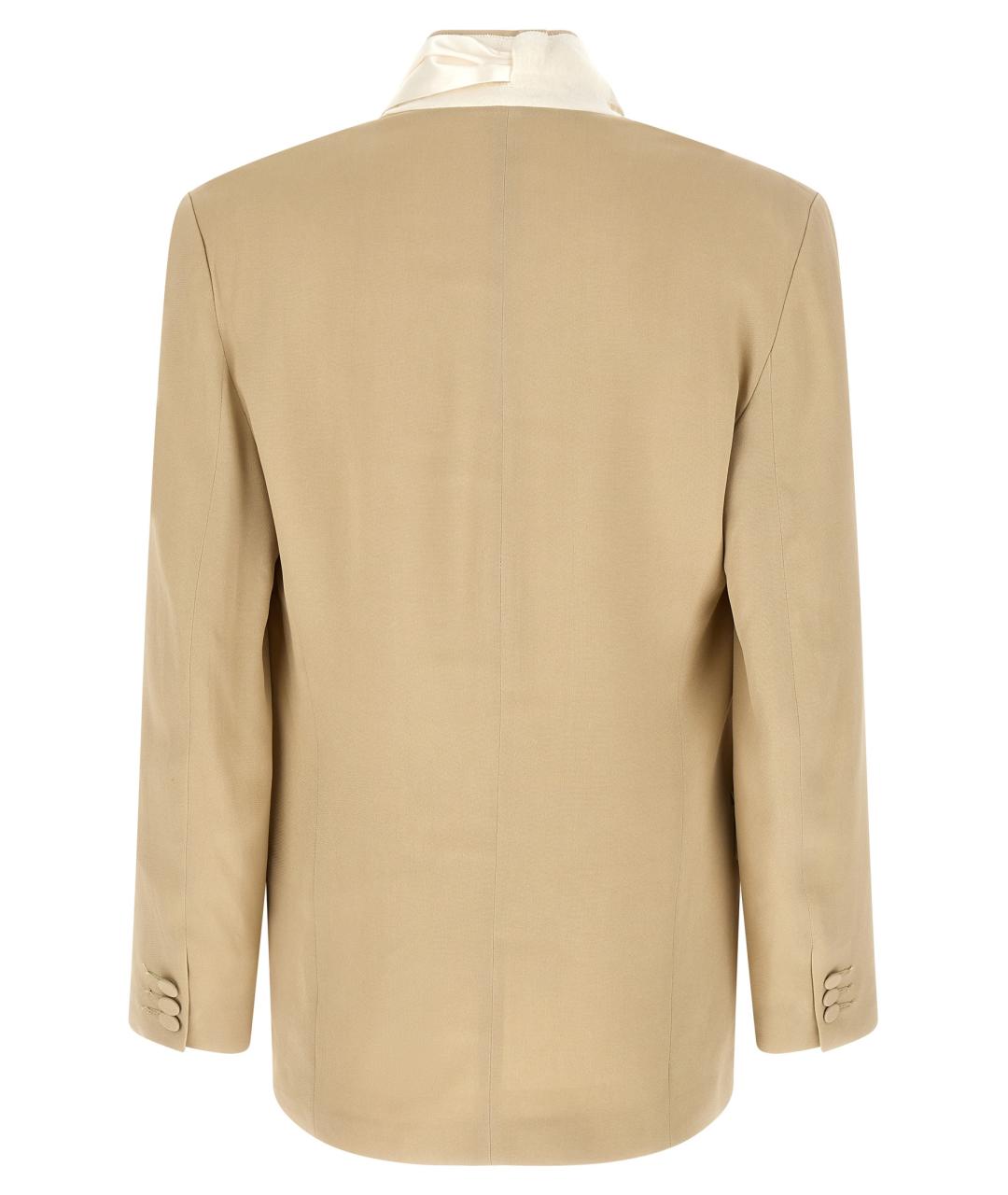 MAGLIANO Бежевый вискозный пиджак, фото 2