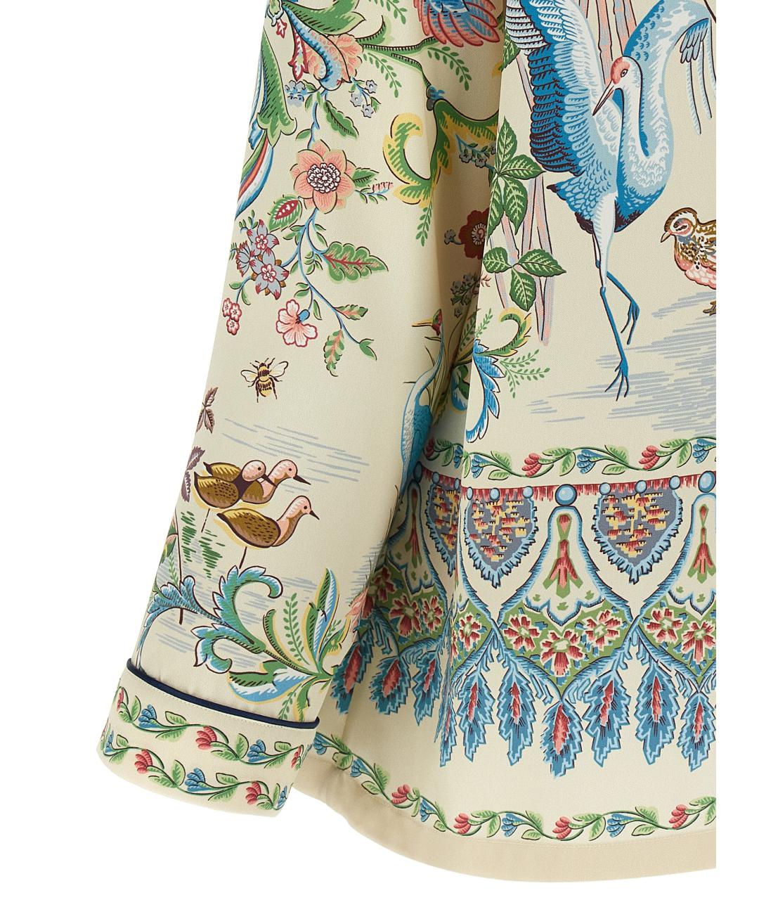 ETRO Мульти полиэстеровая рубашка, фото 4