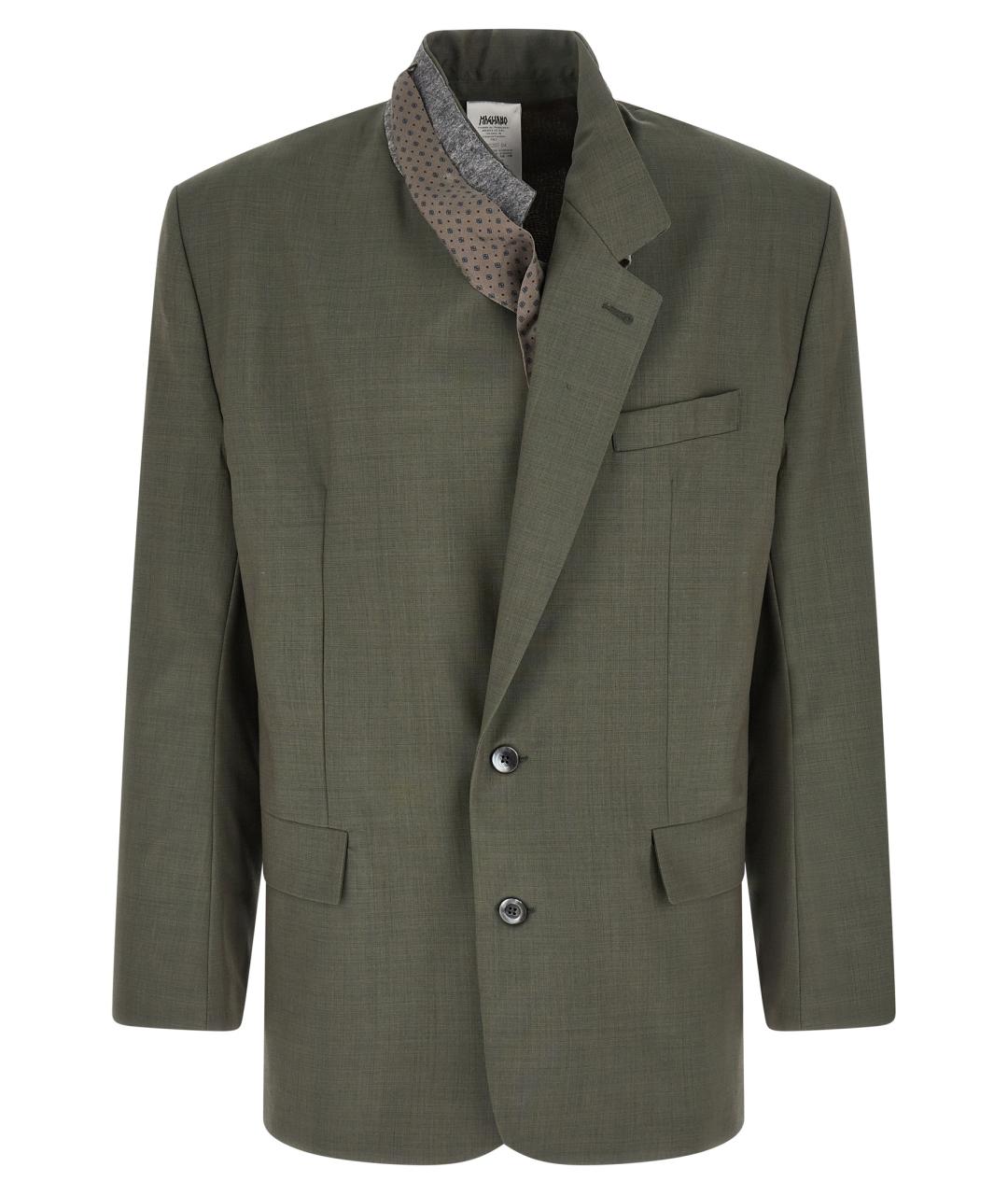 MAGLIANO Зеленый шерстяной пиджак, фото 1
