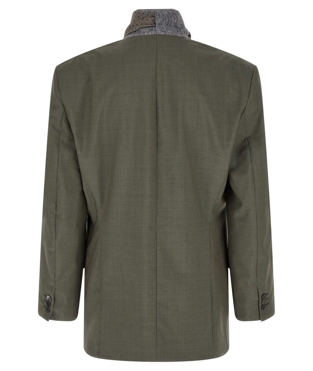 MAGLIANO Зеленый шерстяной пиджак, фото 2