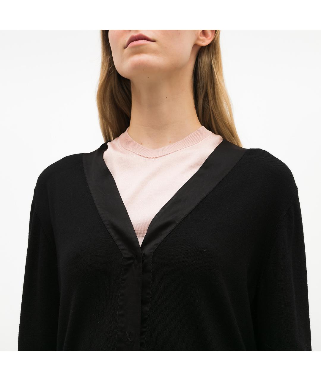 PRADA Черный кардиган, фото 3