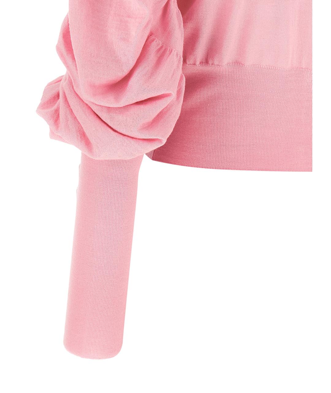 VIVIENNE WESTWOOD Розовый шерстяной кардиган, фото 4