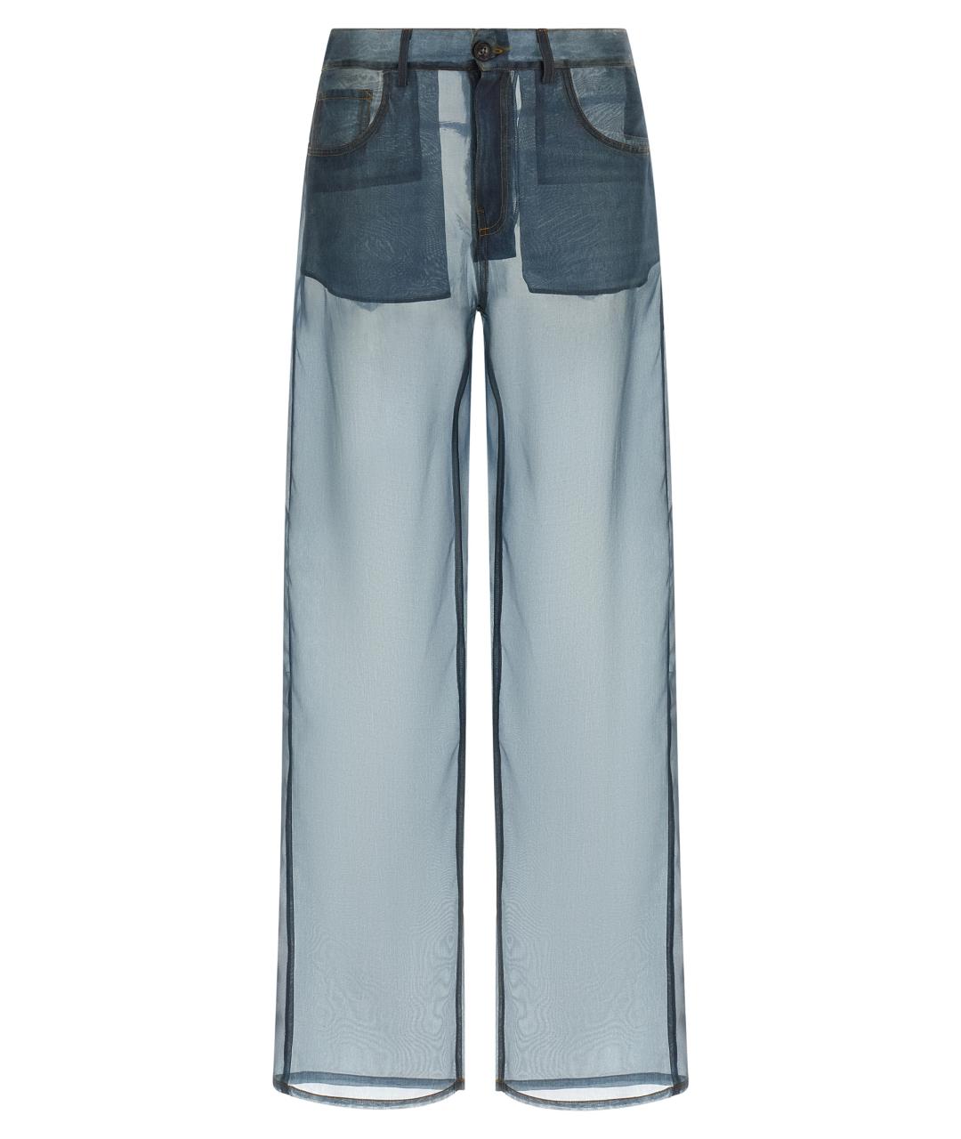 HAIKURE Синие прямые джинсы, фото 1