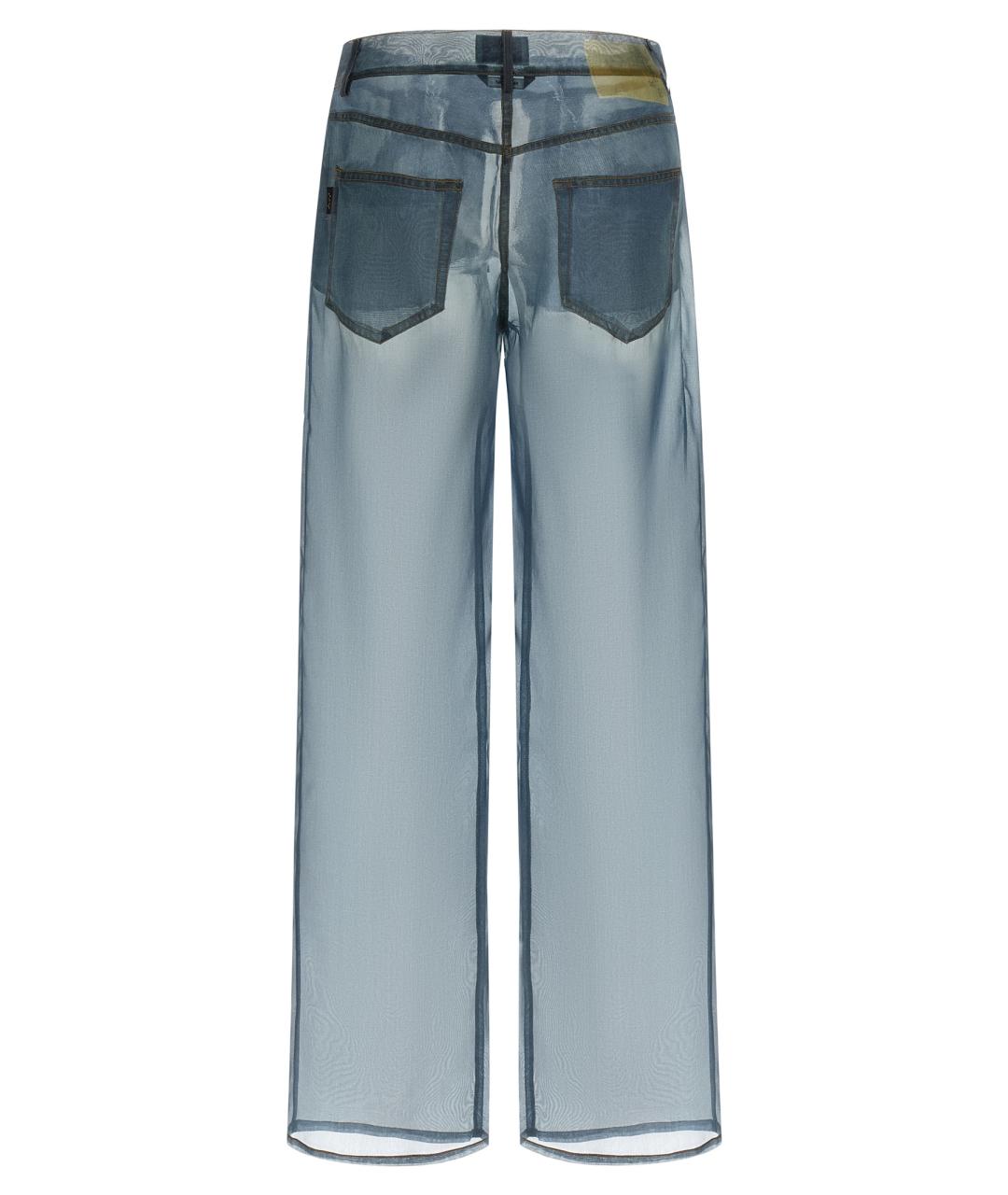 HAIKURE Синие прямые джинсы, фото 2