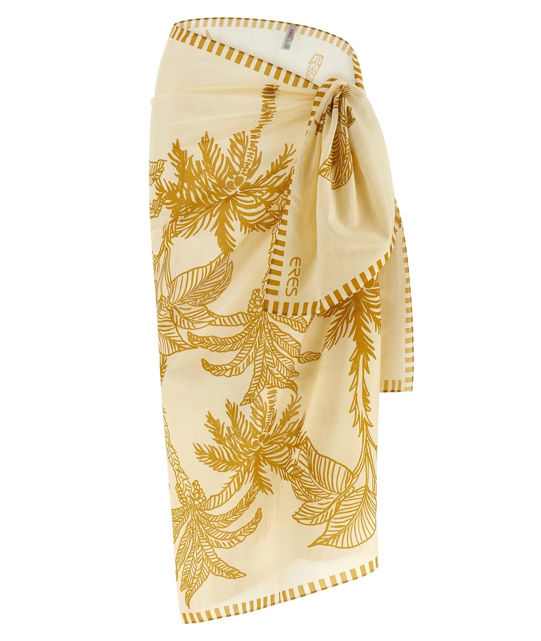 Eres Бежевое хлопковое парео, фото 1