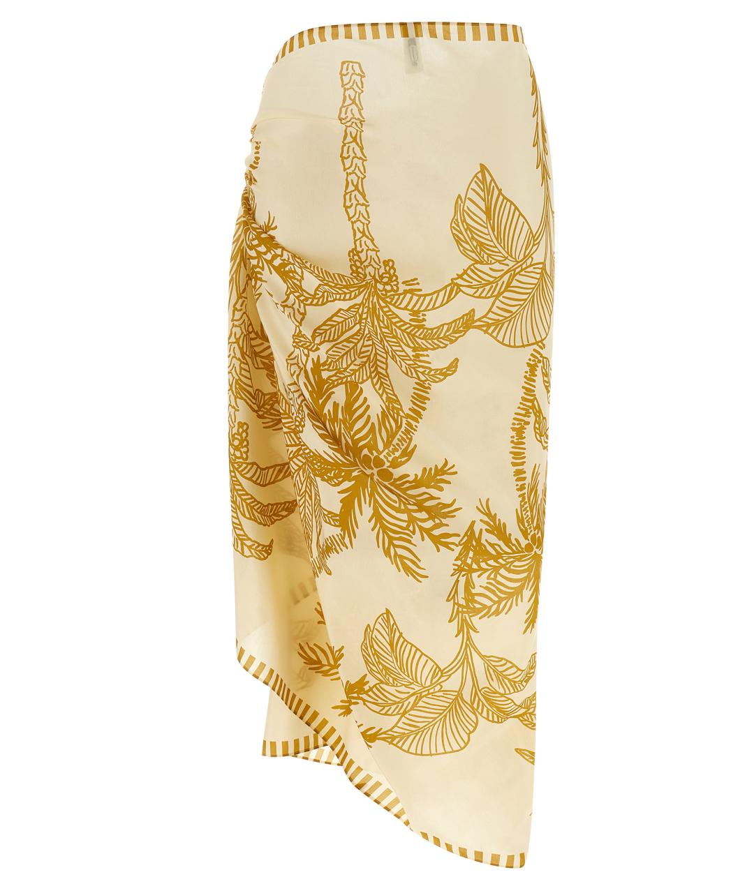 Eres Бежевое хлопковое парео, фото 2