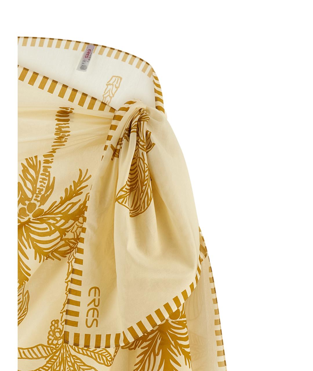 Eres Бежевое хлопковое парео, фото 3