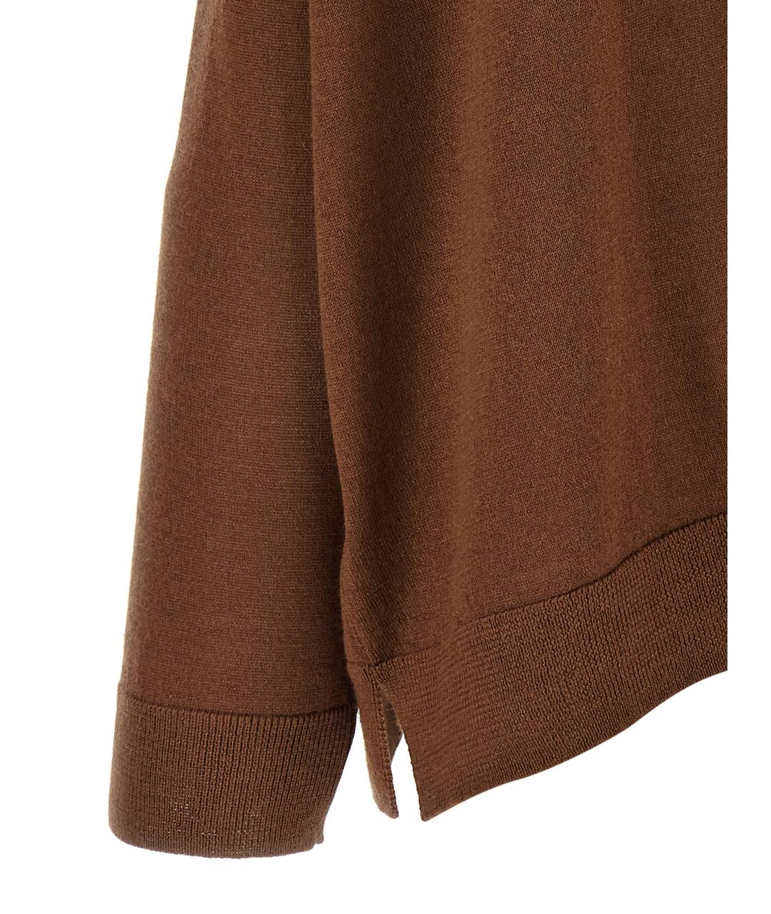 BE YOU Коричневый кашемировый кардиган, фото 4