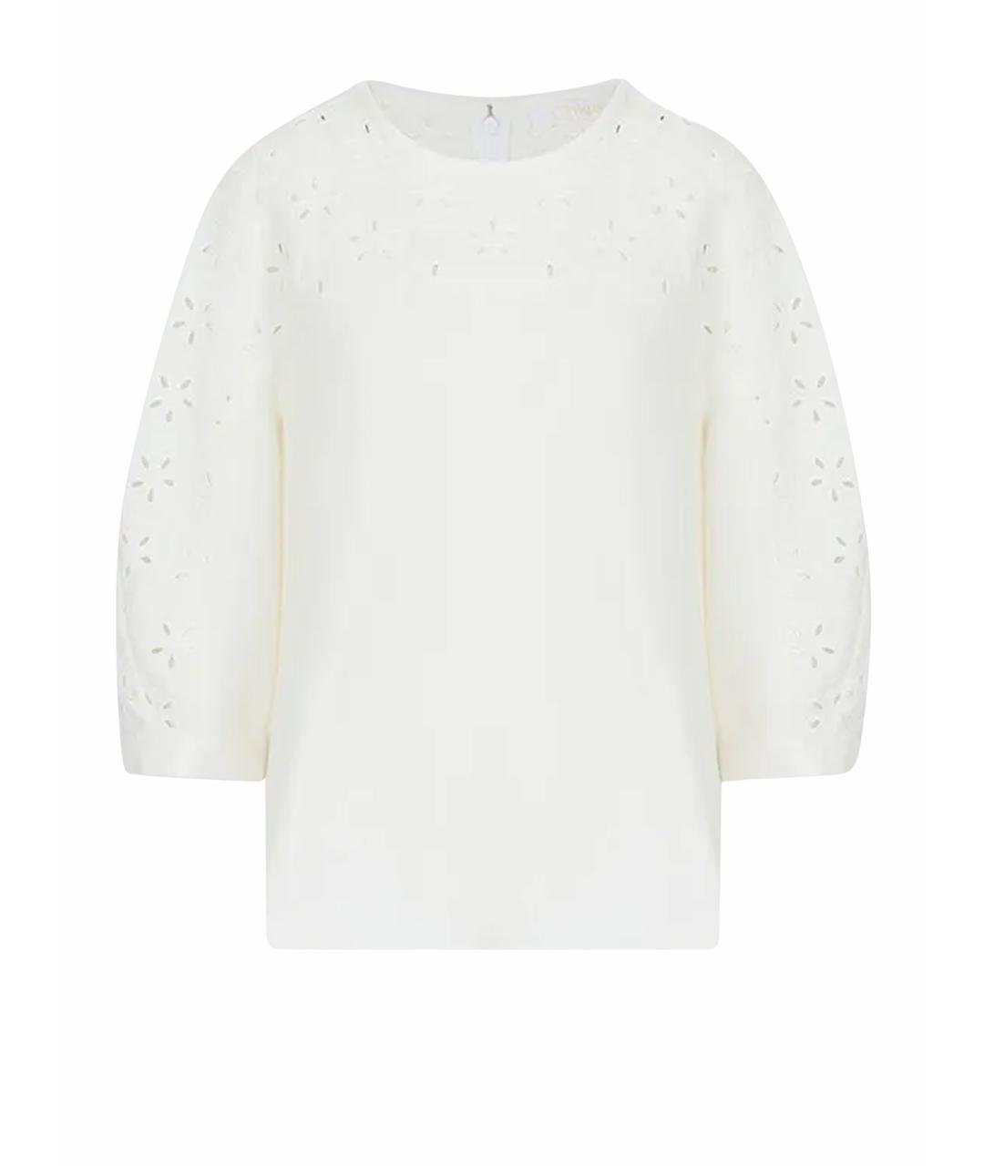 CHLOE Бежевая полиэстеровая блузы, фото 1