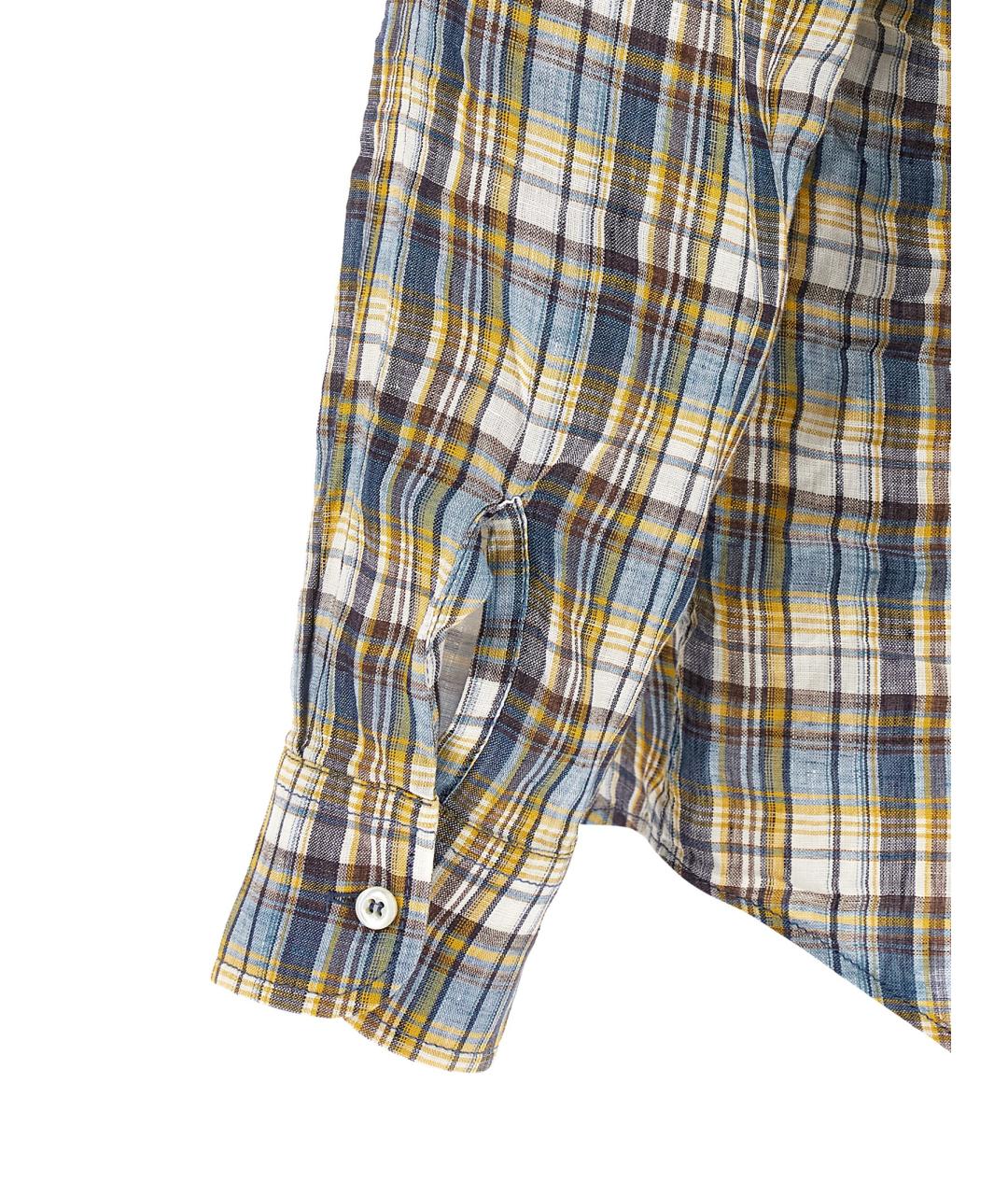 DSQUARED2 Мульти льняная кэжуал рубашка, фото 4