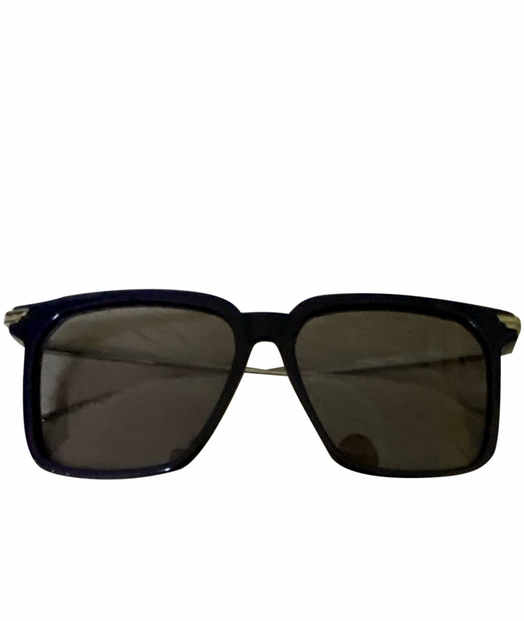 BOTTEGA VENETA Темно-синие пластиковые солнцезащитные очки, фото 1
