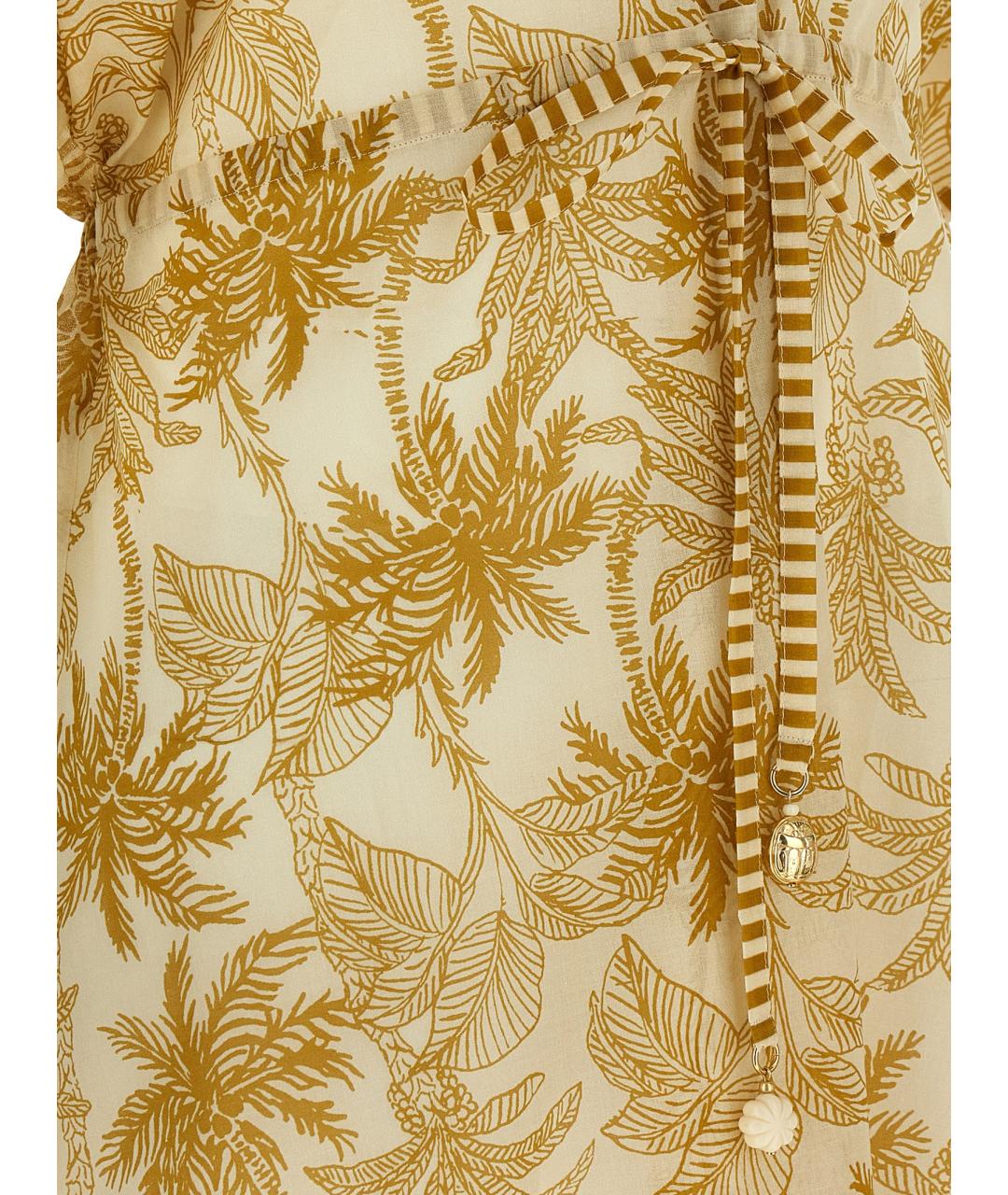 Eres Бежевая хлопковая туника, фото 4