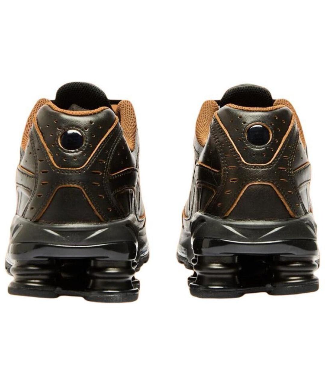 NIKE Черные кожаные кроссовки, фото 4