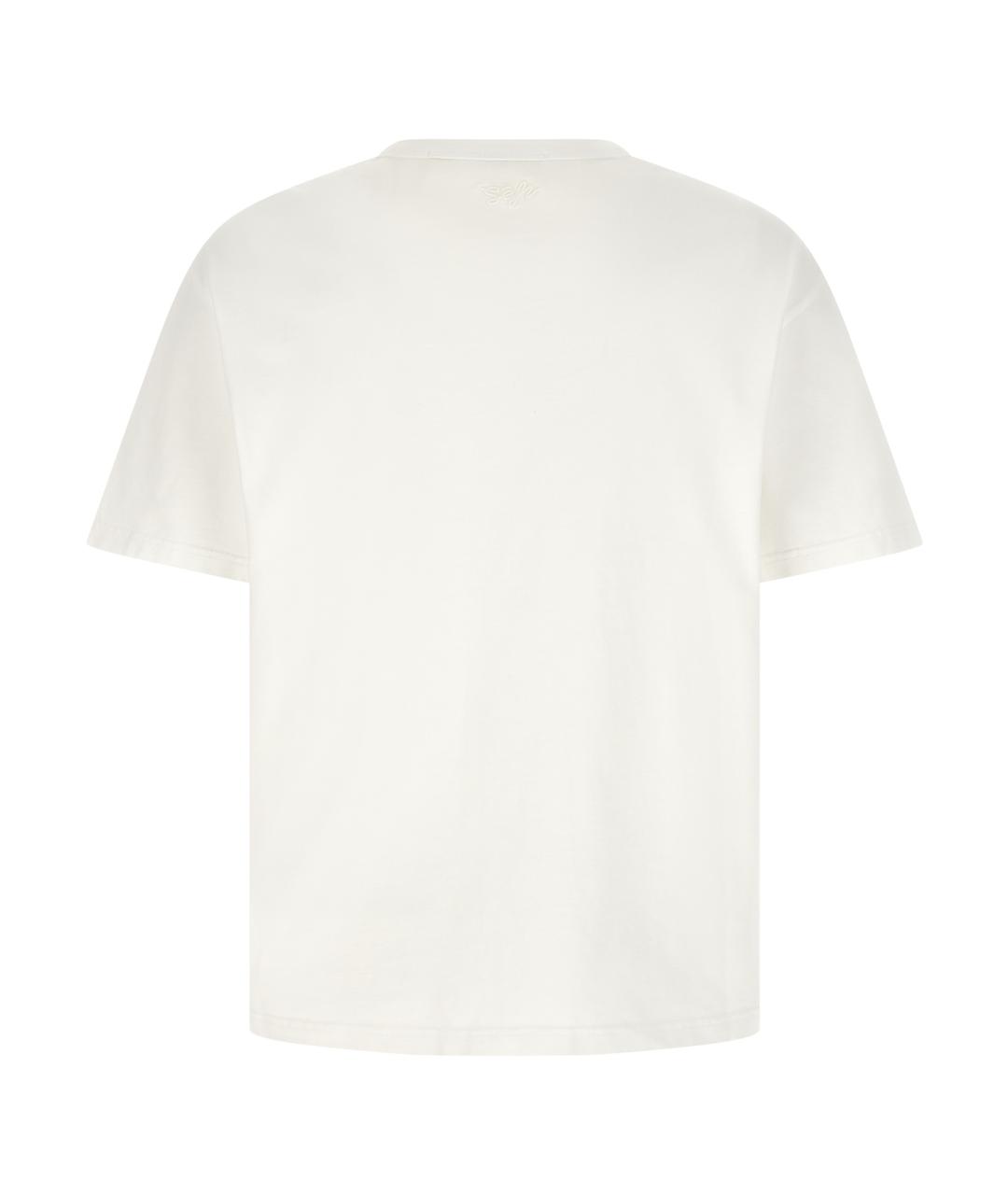 SEFR Белая хлопковая футболка, фото 2