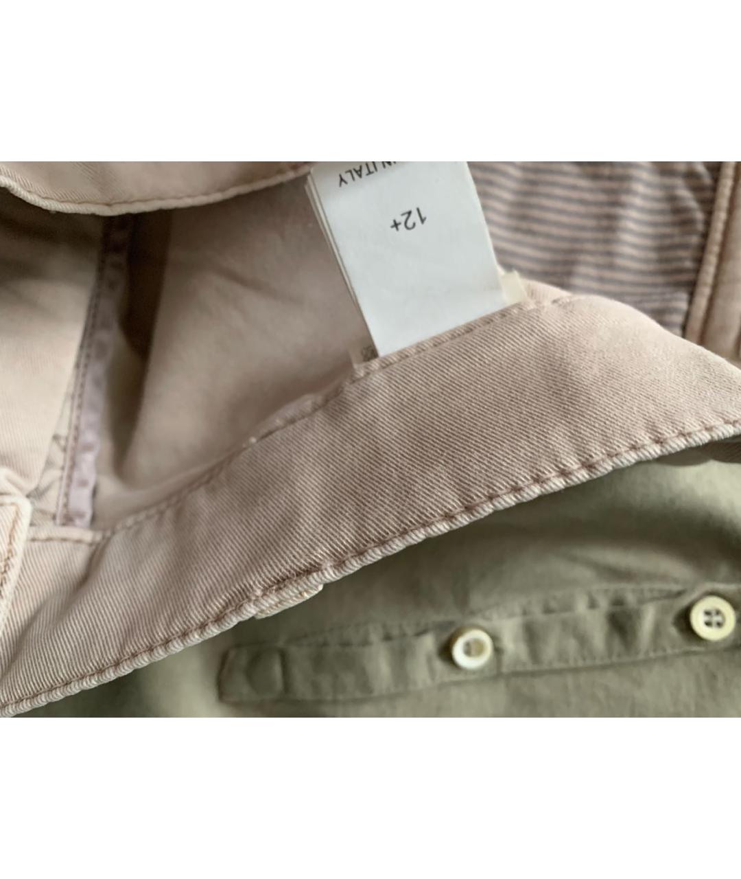 BRUNELLO CUCINELLI Бежевый хлопковый комплект, фото 5