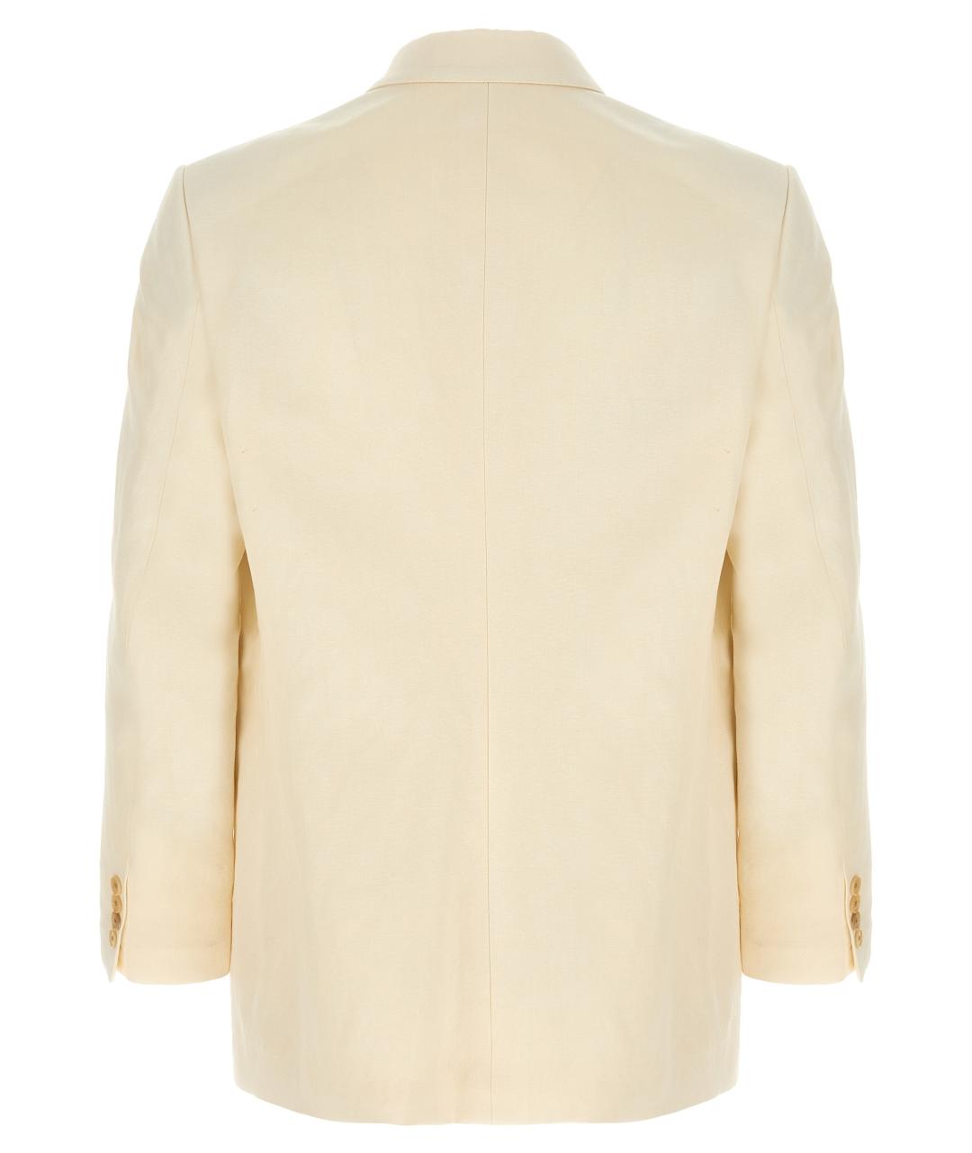 AURALEE Белый шерстяной пиджак, фото 2