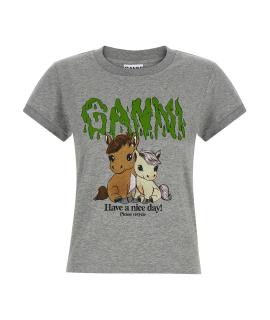 GANNI Футболка