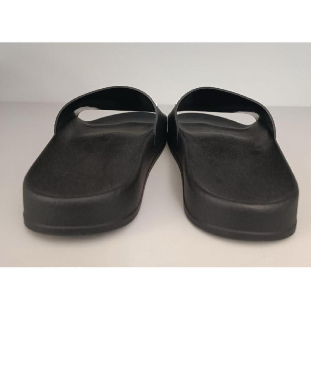 VETEMENTS Черные резиновые шлепанцы, фото 2