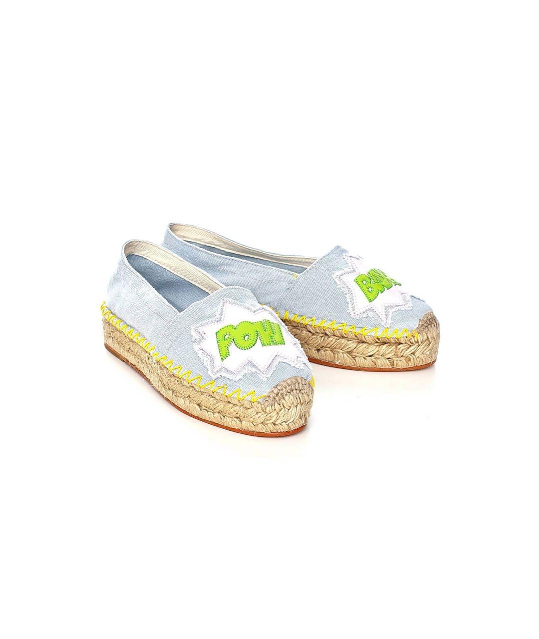 CHIARA FERRAGNI Голубые эспадрильи, фото 8