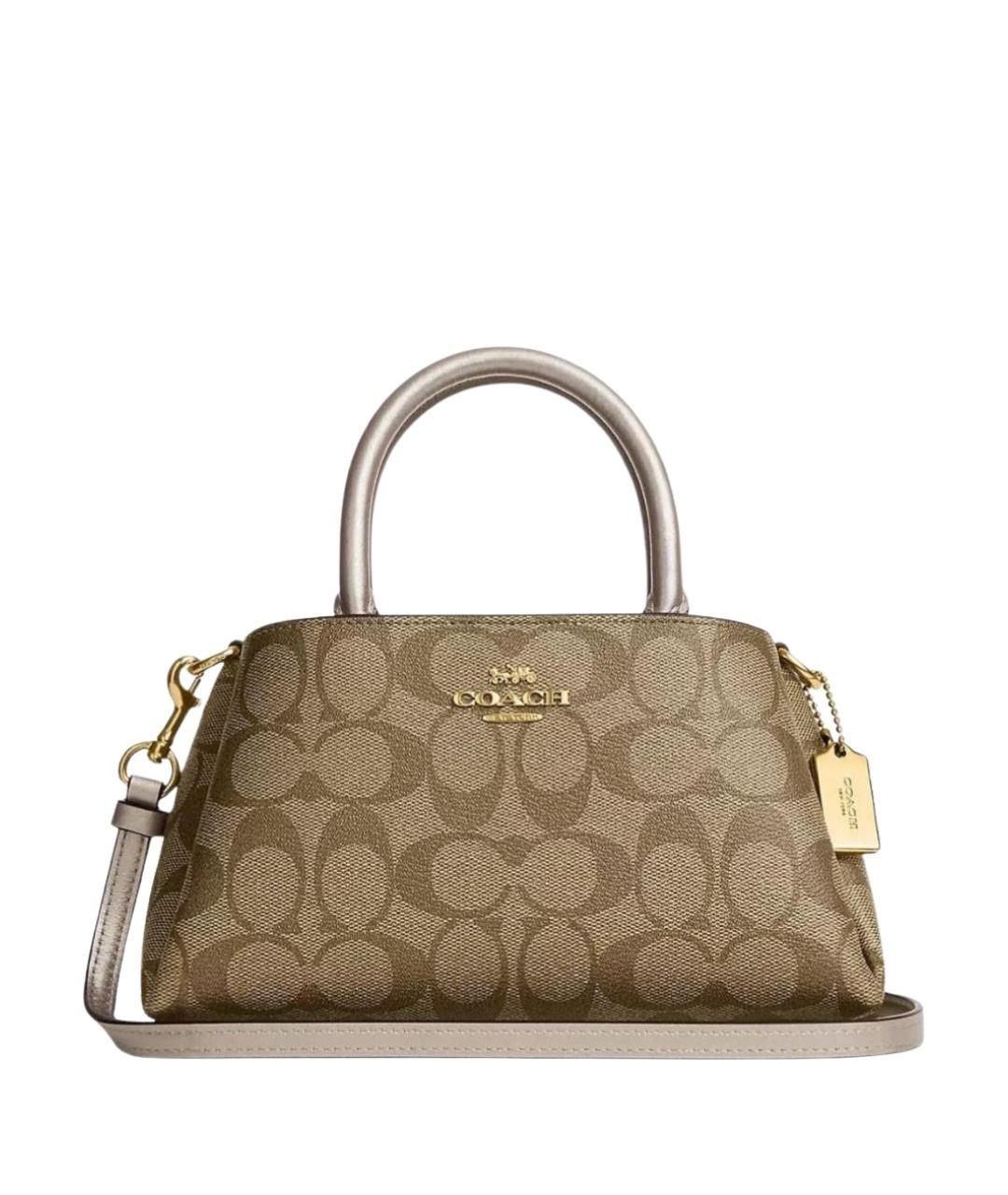 COACH Бежевая сумка через плечо, фото 1