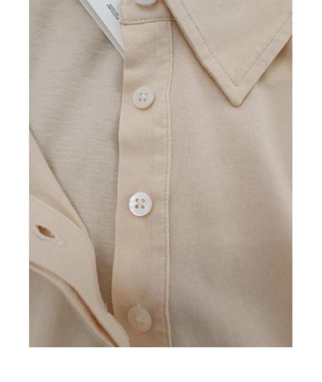 THE ROW Коралловый хлопковый джемпер / свитер, фото 4