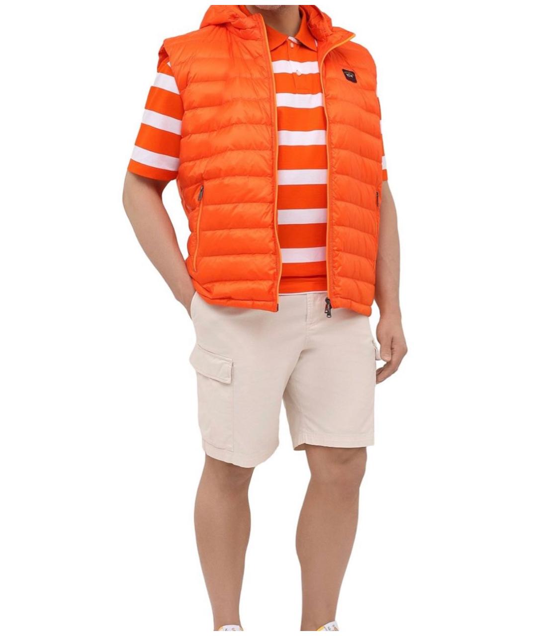 PAUL & SHARK Оранжевый жилет, фото 2