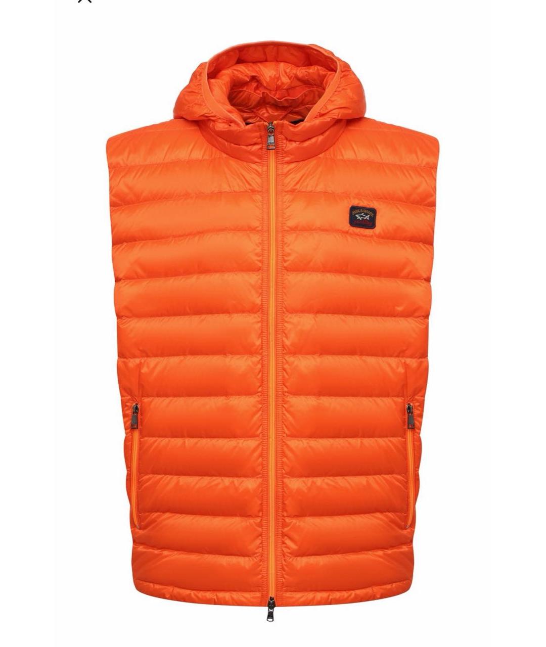 PAUL & SHARK Оранжевый жилет, фото 4