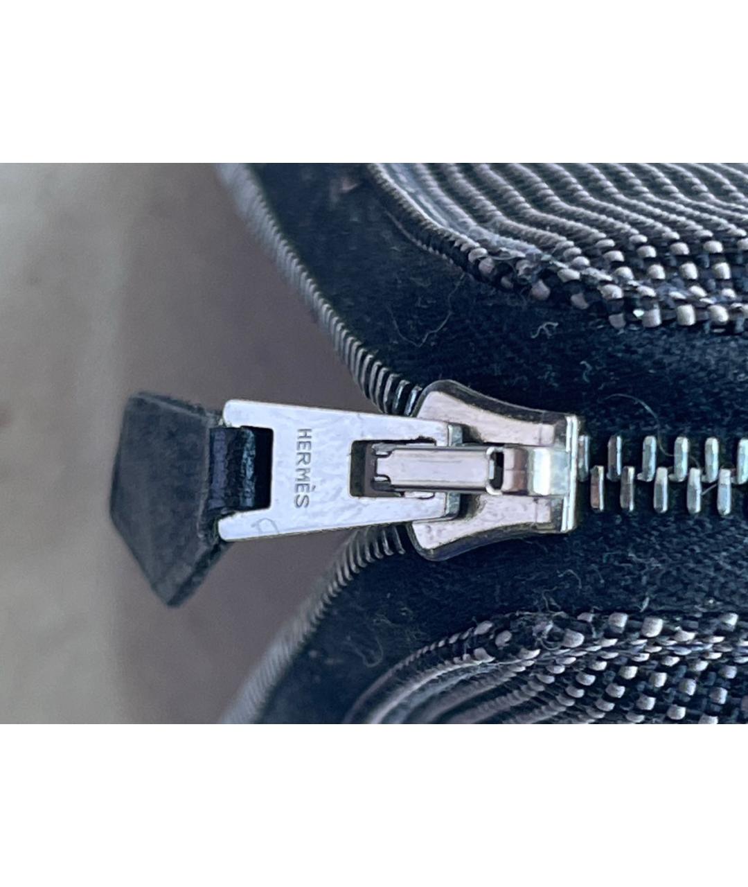 HERMES Серый кошелек, фото 4