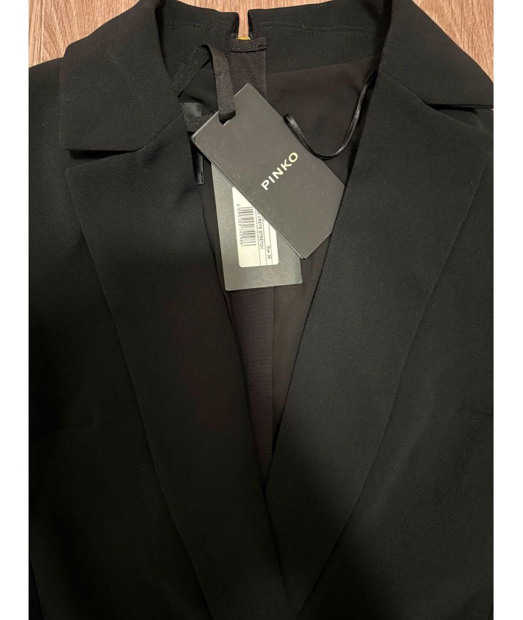 PINKO Черное коктейльное платье, фото 3