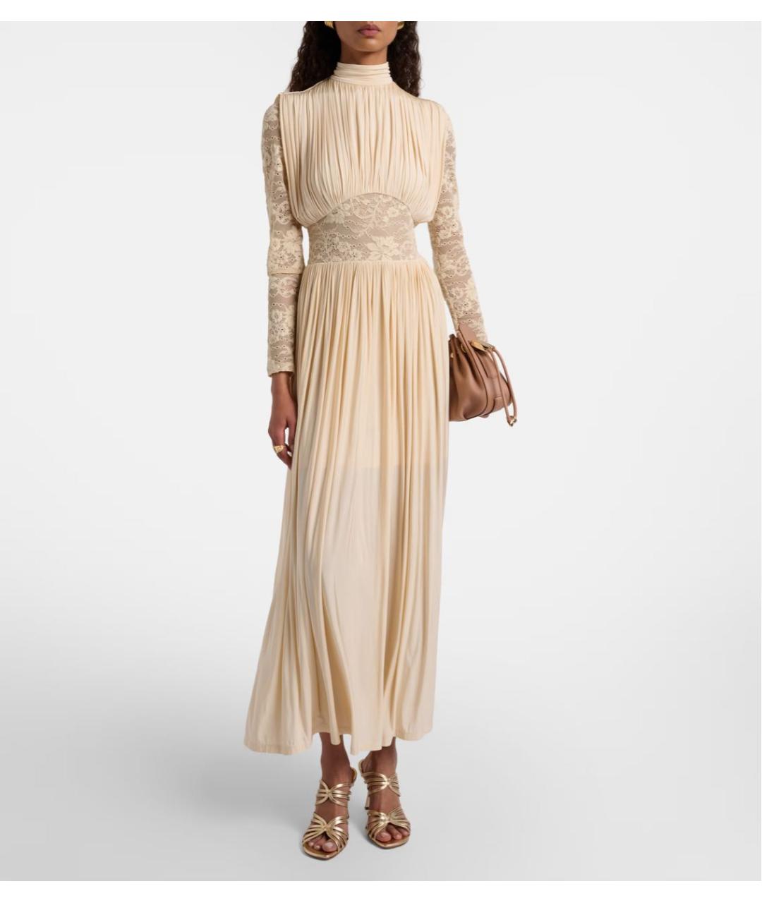 ZIMMERMANN Бежевое вечернее платье, фото 2
