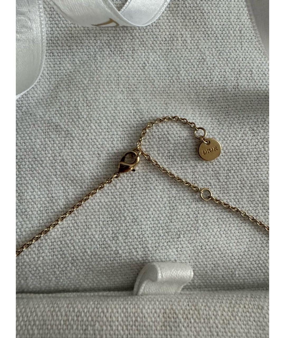 CHRISTIAN DIOR Золотая металлическая цепочка, фото 3
