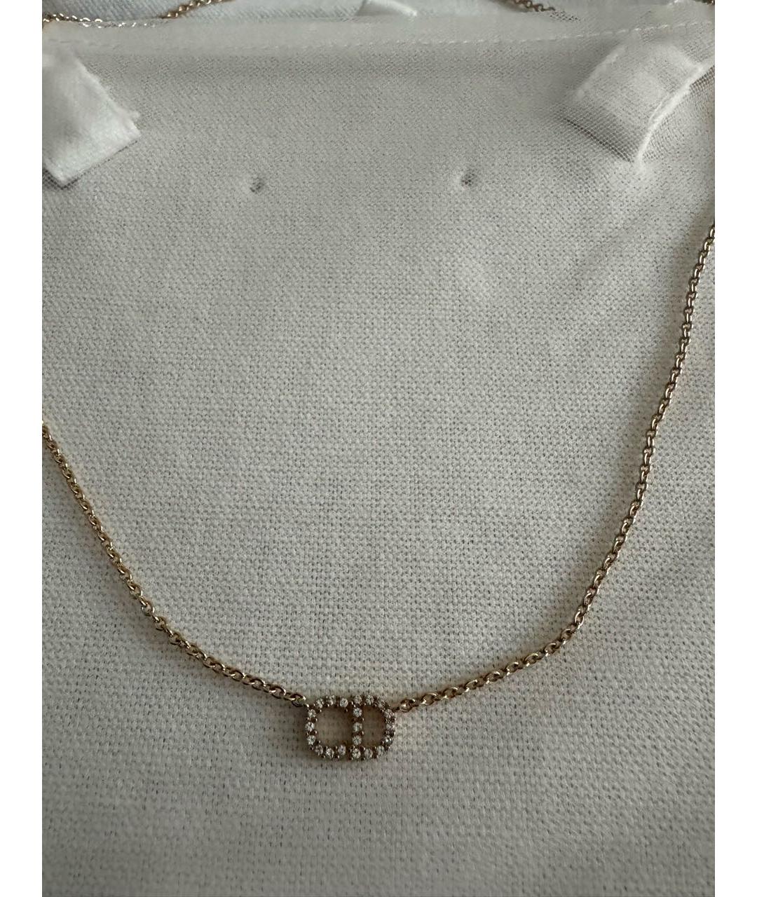 CHRISTIAN DIOR Золотая металлическая цепочка, фото 2