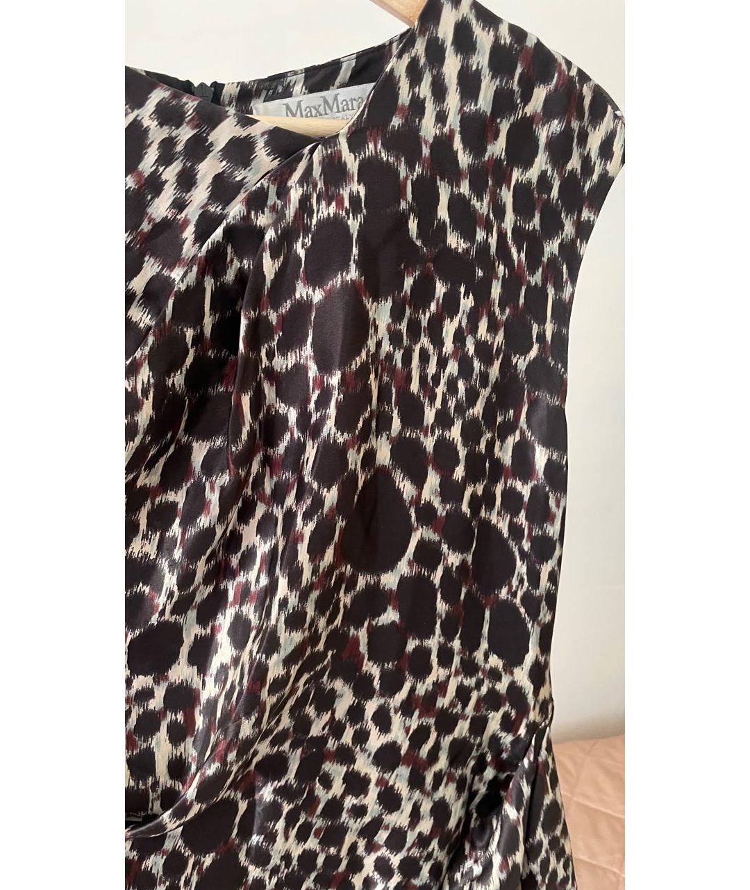 MAX MARA Шелковое коктейльное платье, фото 3