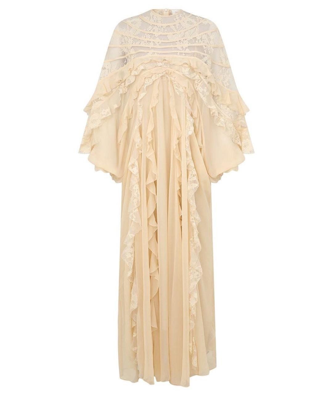 ZIMMERMANN Бежевое вечернее платье, фото 5