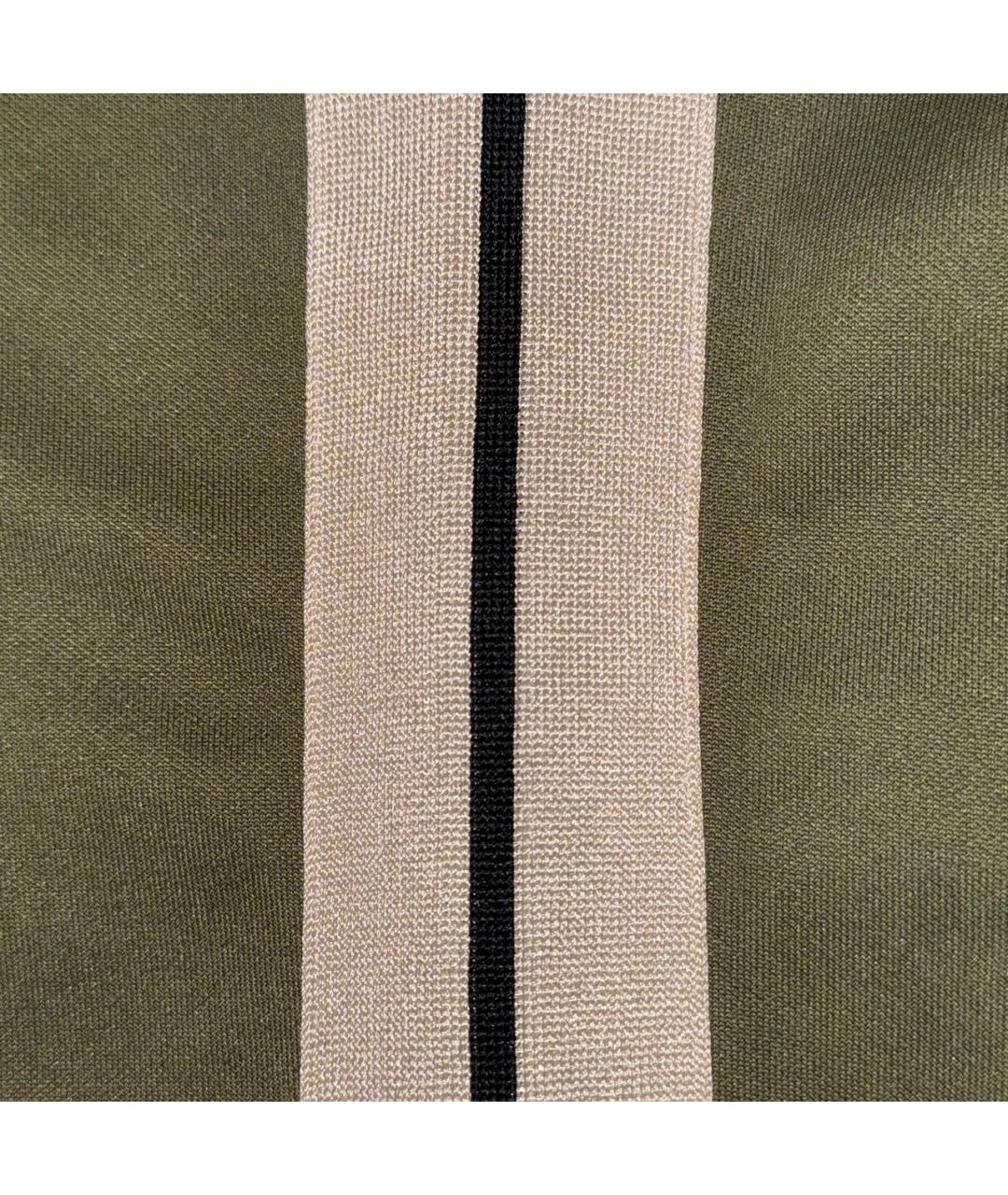 PALM ANGELS Хаки полиэстеровые повседневные брюки, фото 2