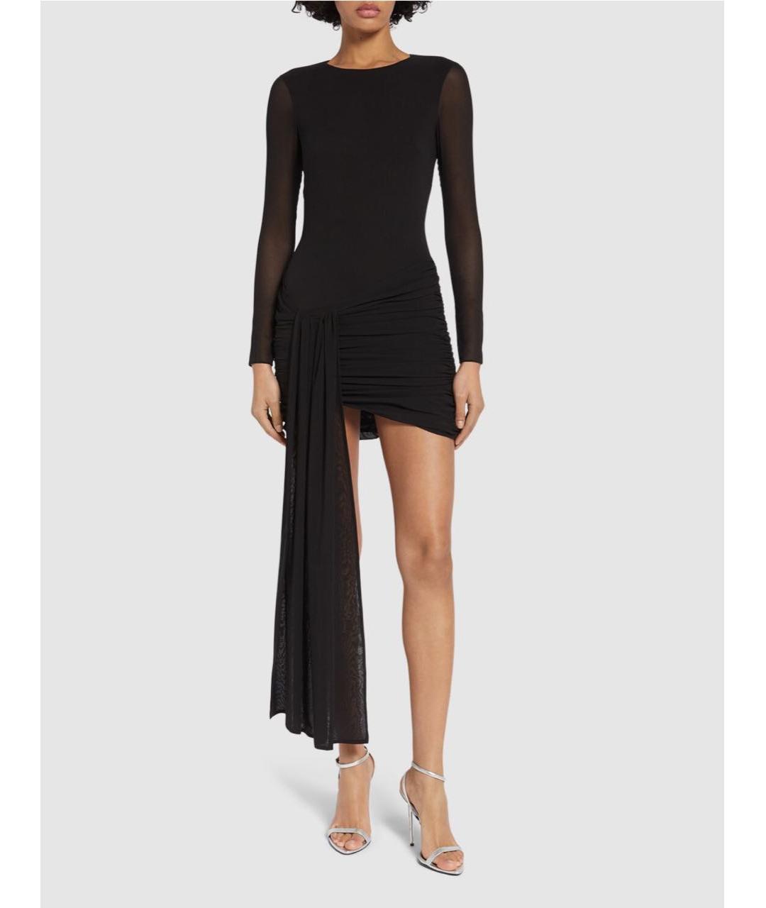 GIUSEPPE DI MORABITO Черное коктейльное платье, фото 3