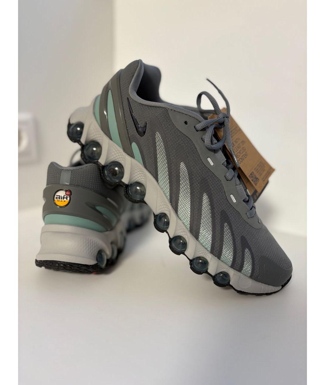 NIKE Антрацитовые низкие кроссовки / кеды, фото 3