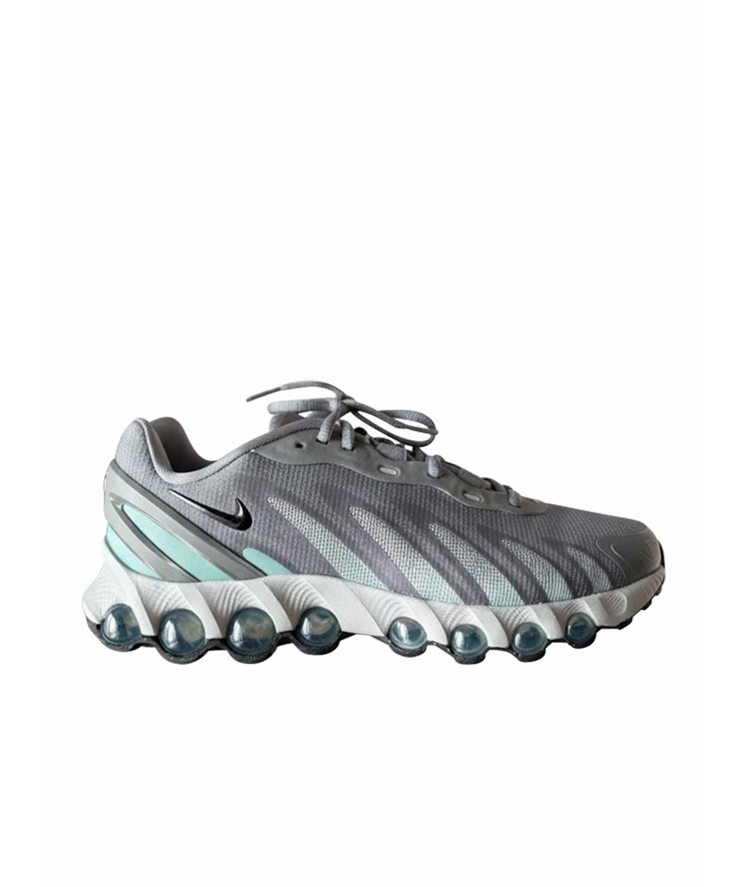 NIKE Антрацитовые низкие кроссовки / кеды, фото 1